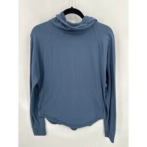 Lululemon Pick up the Pace Hooded Pullover in Astro Blue Size 6